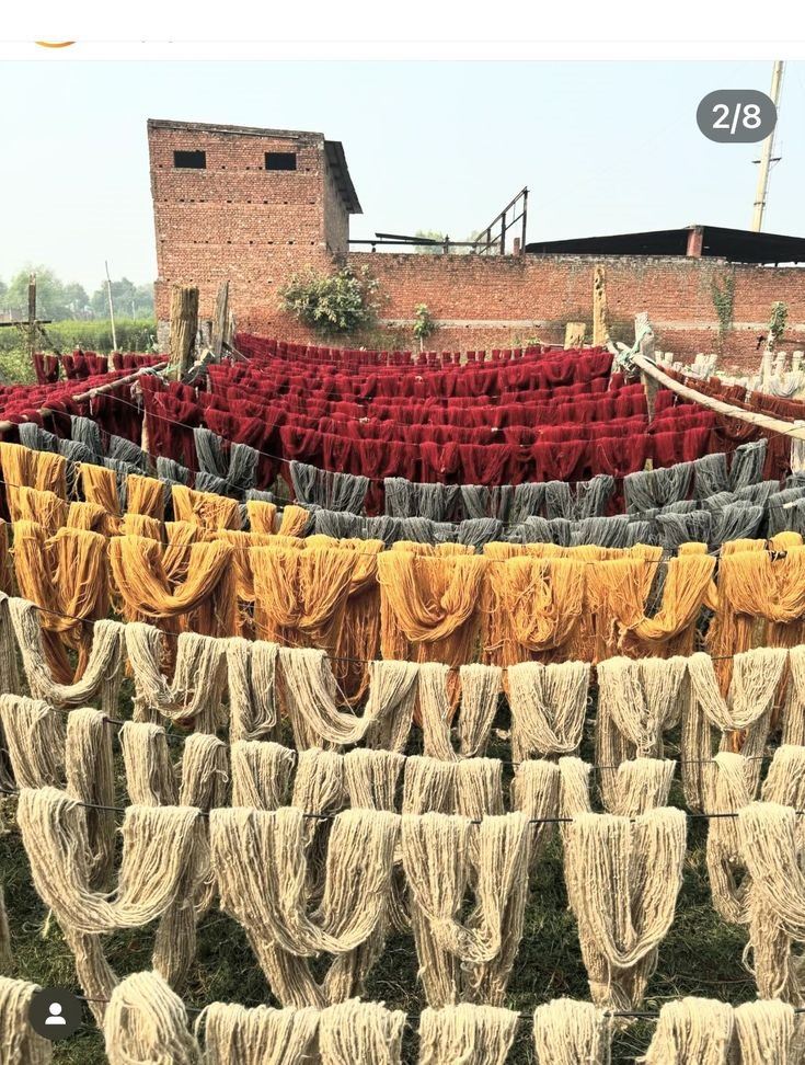 Yarn Sourcing & Natural Dyeing at Unique Enterprises 1
